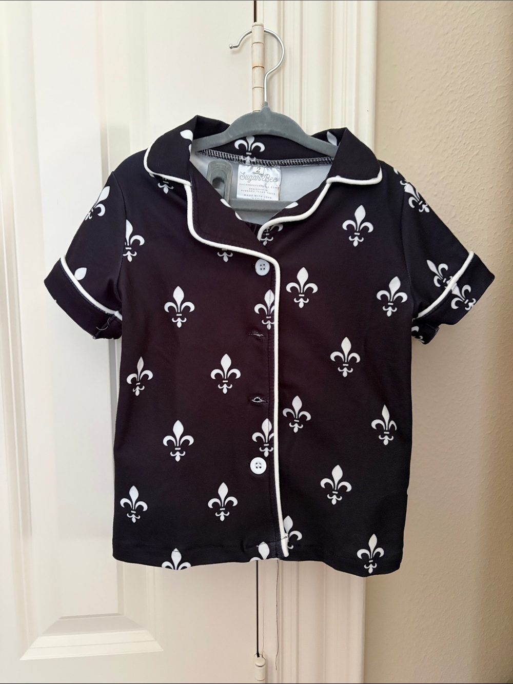 Sugar Bee - Fleur-de-Lis Pajama Set